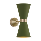 David Hunt Lighting Hyde Double Wall Light Antique Brass HYD09AB