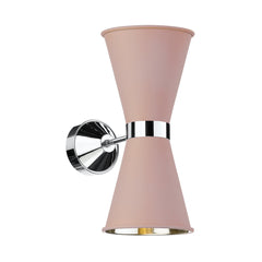 David Hunt Lighting Hyde Double Wall Light Chrome HYD0900