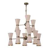 David Hunt Lighting Hyde 18 Light HYD18 Antique Brass