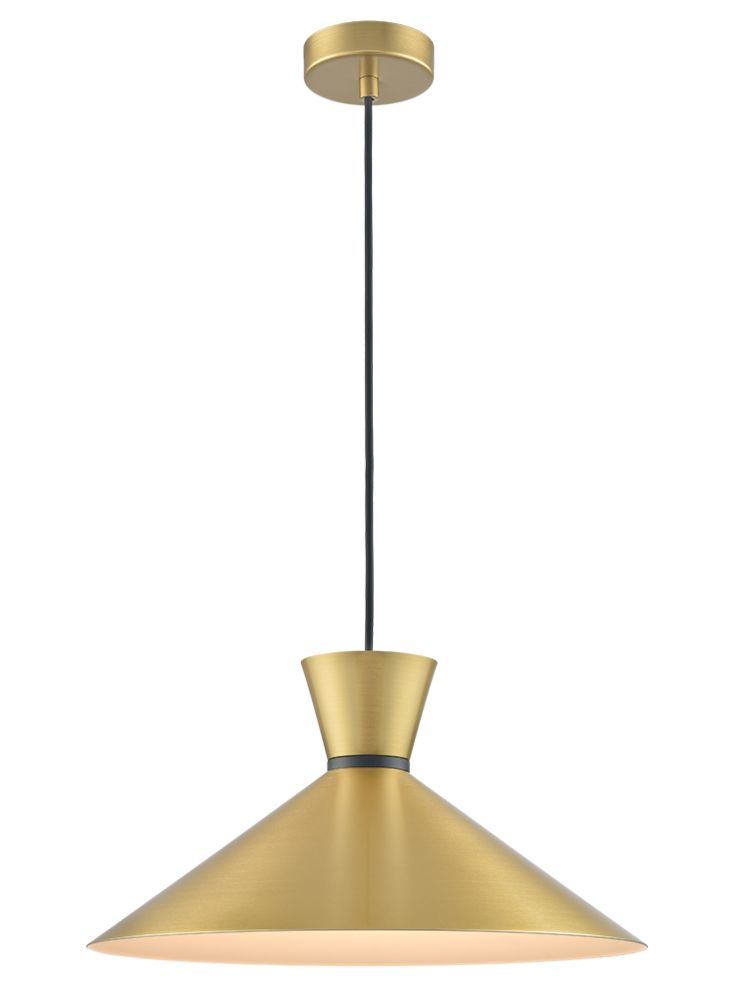 Happy 400mm Metal Pendant