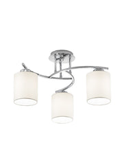 Franklite Hexx 3lt Fitting. Chrome, Down