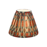 Ikat Red Cotton Empire Shade 25cm