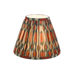 Ikat Red Cotton Empire Shade 25cm