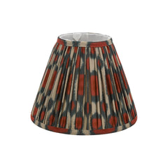 Ikat Red Cotton Empire Shade 25cm