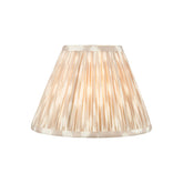 Ikat Taupe Cotton Empire Shade 25cm
