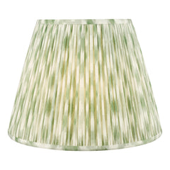 Ikat Green Cotton Empire Shade 40cm