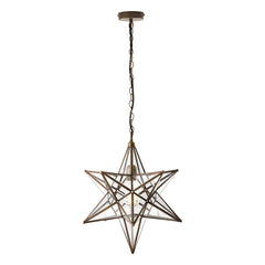 Ilario Large Star Lantern Pendant Dar Lighting ILA8675