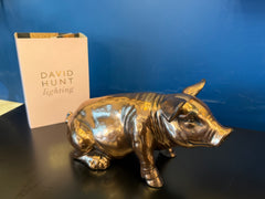 Horace Copper Pig Sculpture David Hunt Lighting