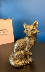 Fox Bronze Sculpture David Hunt Lighting