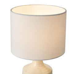 Inci Twin Pack Table Lamp Cream With Shade