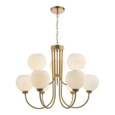 Indra 9 Light Chandelier Dar Lighting IND1335