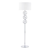 Innsbruck Floor Lamp Polished Chrome With Shade