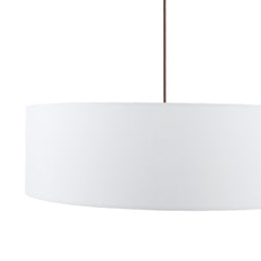 Isla Easy Fit Pendant Ivory Shade 60cm