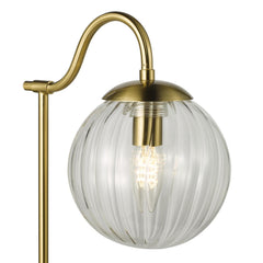 Jocelyn Table Lamp Natural Brass and Glass