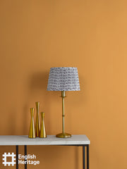 English Heritage St John Street Blue Cotton Empire Shade 25.5cm