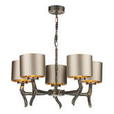 David Hunt Lighting Joshua Ceiling 5 Light JOS0599 with Shades