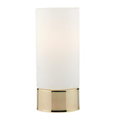 Jot Touch Table Lamp Gold Opal Glass