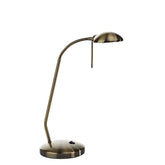 Journal Task Table Lamp Antique Brass