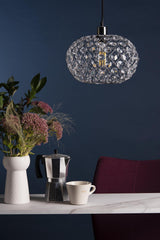Juanita Easy Fit Pendant Polished Chrome Acrylic