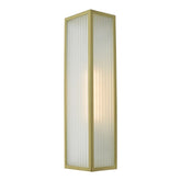 Keegan 1 Light Wall Light Satin Brass IP44