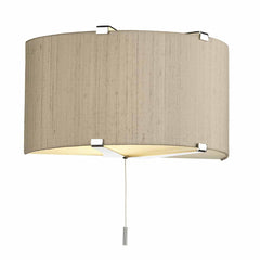 Kennedy Wall Light Comes with Silk Shade KEN0999 - The Light Company