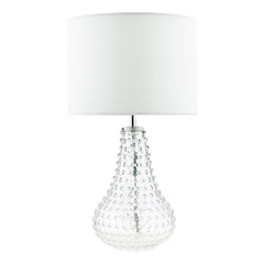 Kristina Hobnail Table Lamp Clear Glass