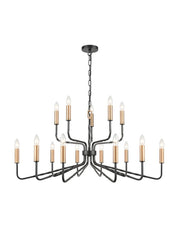 Franklite Kasteel 15lt Chandelier FL2455-15