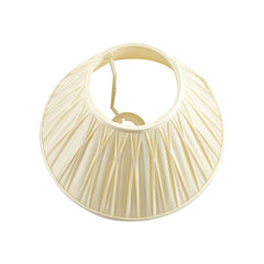 Laura Ashley Fenn Shade 14" Ivory Pleated Empire
