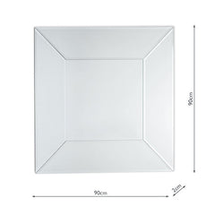 Laura Ashley Gatsby Square Mirror