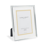 Laura Ashley Boxed Photo Frame Polished Silver 5x7 Inch