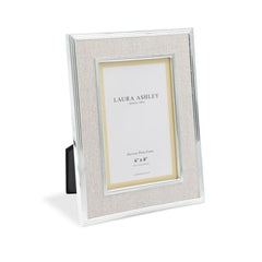 Laura Ashley Harrison Photo Frame Linen 4x6 Inch