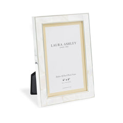 Laura Ashley Mother Of Pearl Photo Frame 4x6 Inch