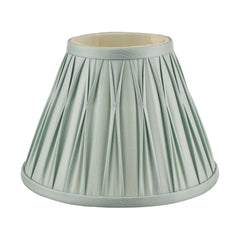 Laura Ashley Fenn Shade 12" Duck Egg Pleated Empire