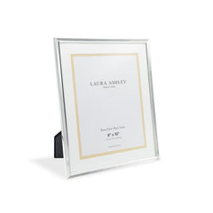 Laura Ashley Boxed Photo Frame Polished Silver 8x10 Inch