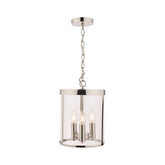Laura Ashley Selbourne 3 Lt Pendant Polished Nickel
