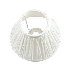 Laura Ashley Fenn Shade 12" White Pleated Empire