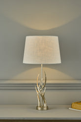 Laura Ashley Mulroy Table Lamp Champagne Base Only