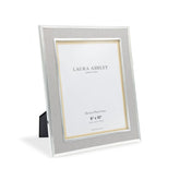 Laura Ashley Harrison Photo Frame Pale Charcoal Linen 8x10 Inch