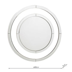 Laura Ashley Evie Small Round Mirror