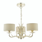 Laura Ashley Mulroy 3 Light Chandelier Champagne