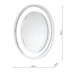 Laura Ashley Evie Oval Mirror