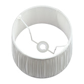 Laura Ashley Hemsley Tapered Drum Silver Shade 8"