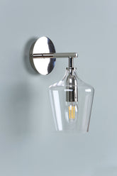Laura Ashley Ockley Wall Light Polished Chrome