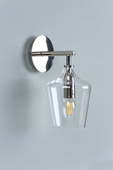 Laura Ashley Ockley Wall Light Polished Chrome