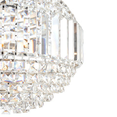 Laura Ashley Vienna Globe 5 Light Polished Chrome