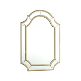 Laura Ashley Braxton Rectangle Mirror With Champagne Edging 102 X 71cm