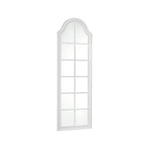 Laura Ashley Coombs Rectangle Floor Mirror Distressed Ivory 172 X 57cm