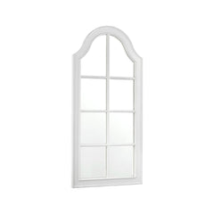 Laura Ashley Coombs Rectangle Mirror Distressed Ivory 120 X 56cm
