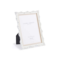 Laura Ashley Sherfield Photo Frame Polished Silver 5x7 Inch