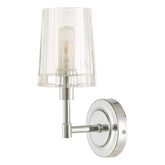 Laura Ashley Blake Bathroom Wall Light Crystal Polished Chrome IP44